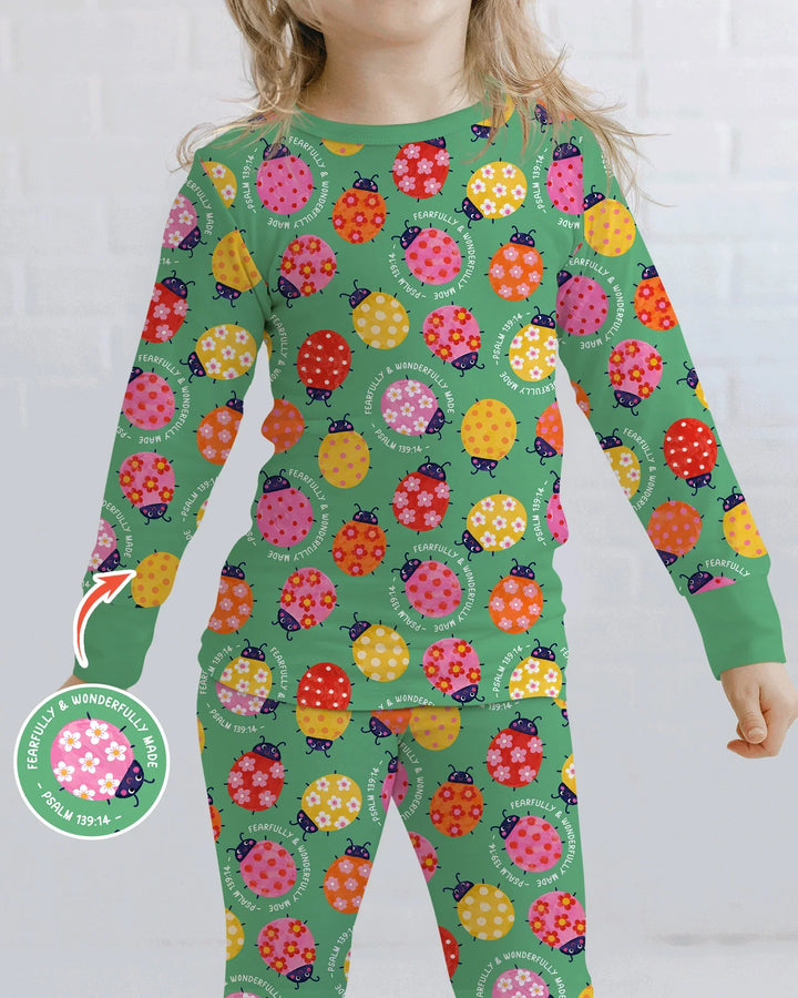 Fearfully & Wonderfully Made Bamboo Two Piece Long Sleeve Pajama Set