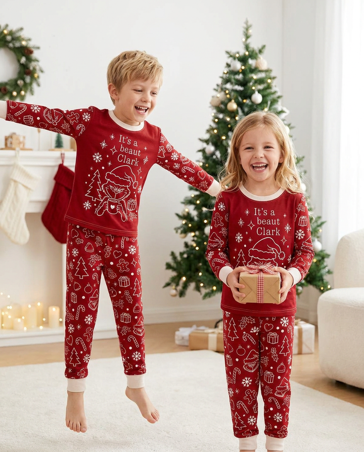 It's A Beaut Clark Bamboo Two Piece Long Sleeve Pajama Set