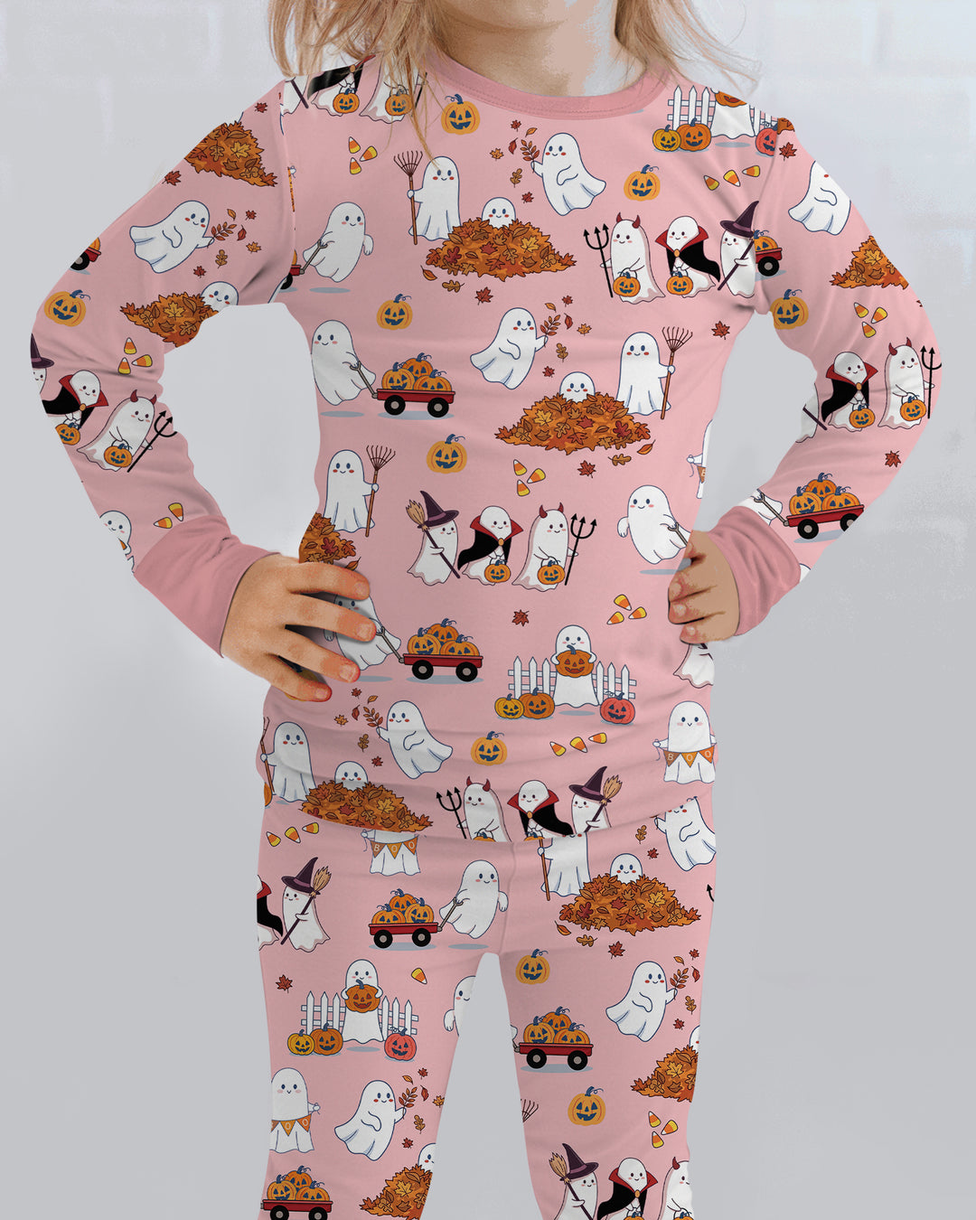 Halloween Town  Bamboo Two Piece Long Sleeve Pajama Set