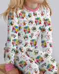 God Says I Am Autism Awareness Bamboo Two Piece Long Sleeve Pajama Set