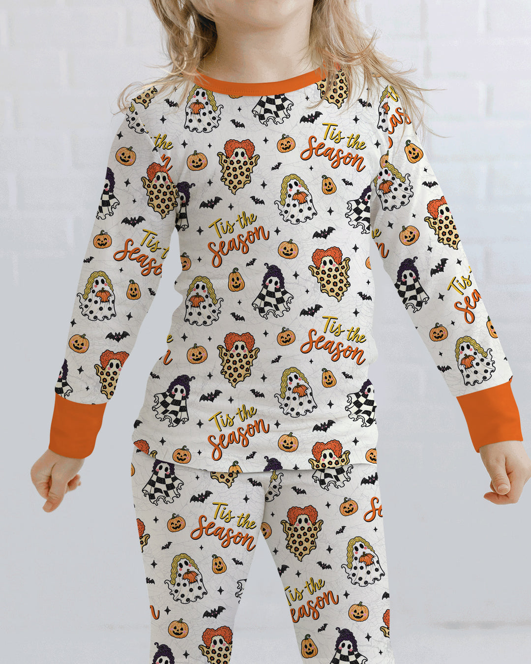 Little Boo Tis The Season Bamboo Two Piece Long Sleeve Pajama Set