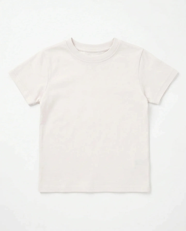 Solid Color Bamboo Crewneck T-Shirt