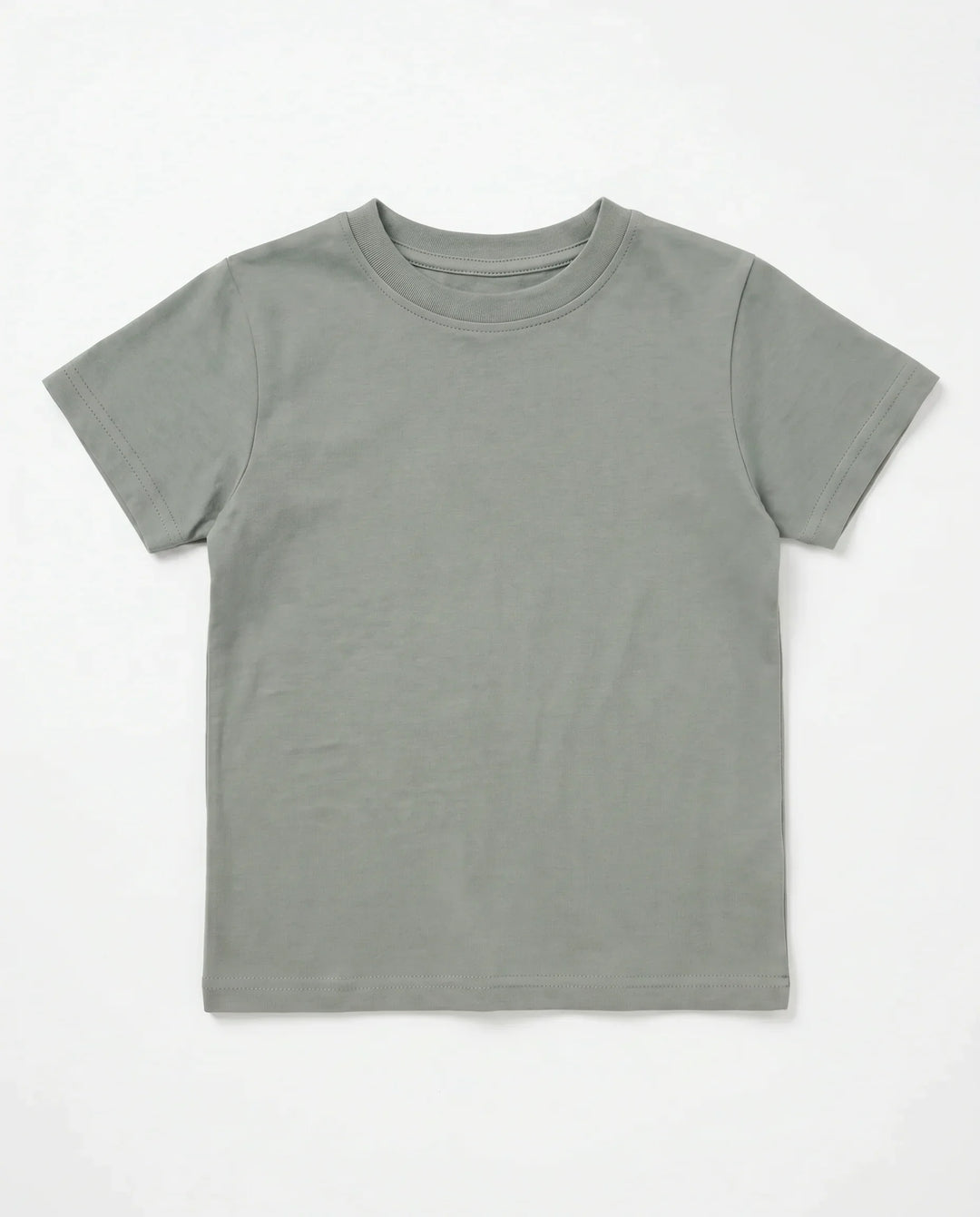 Solid Color Bamboo Crewneck T-Shirt