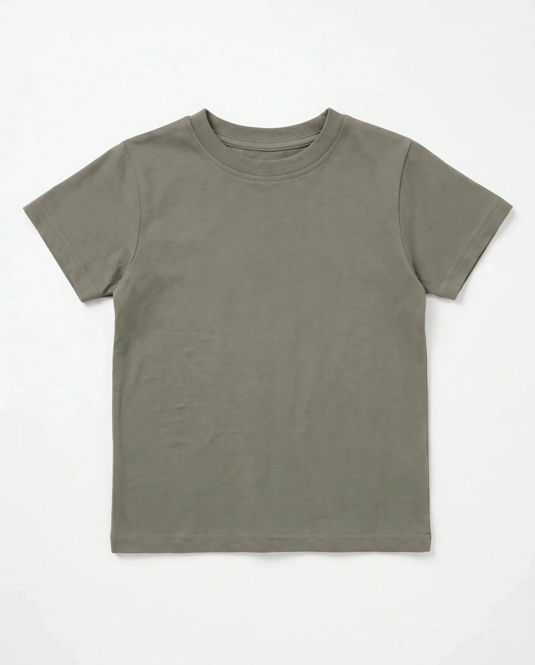 Solid Color Bamboo Crewneck T-Shirt