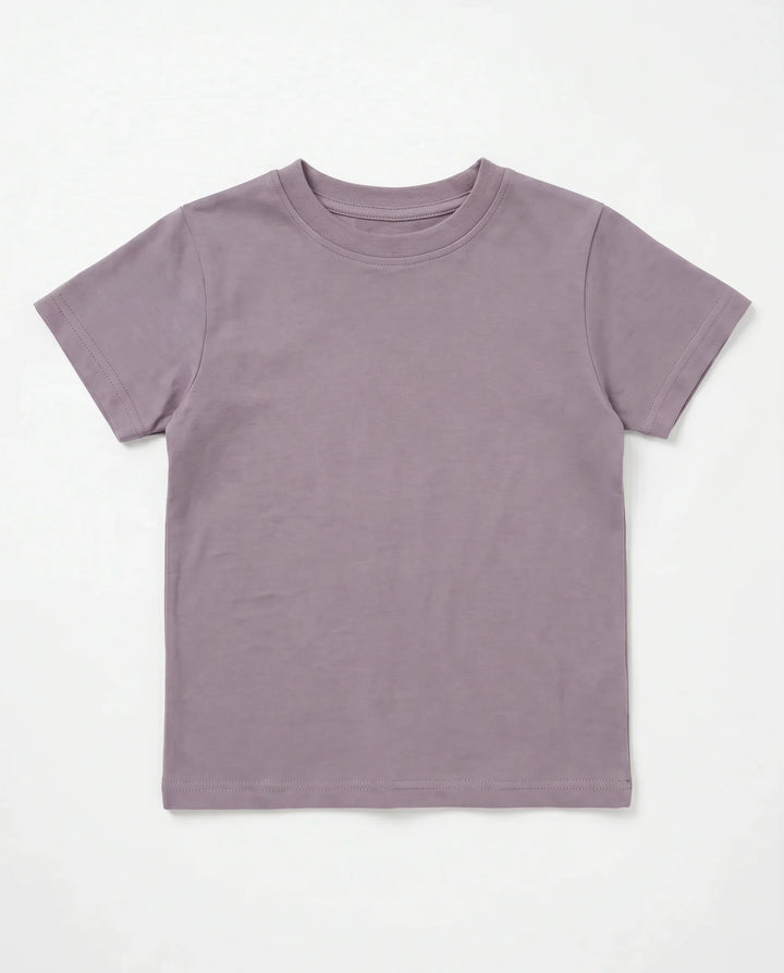 Solid Color Bamboo Crewneck T-Shirt