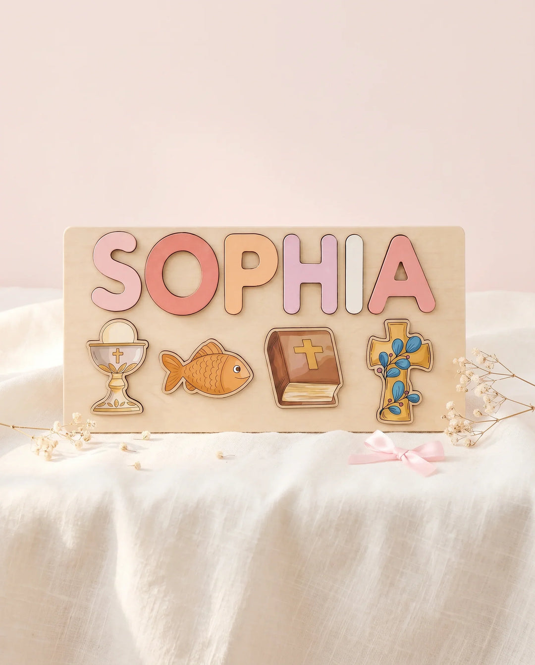 Schablone Holzpuzzle