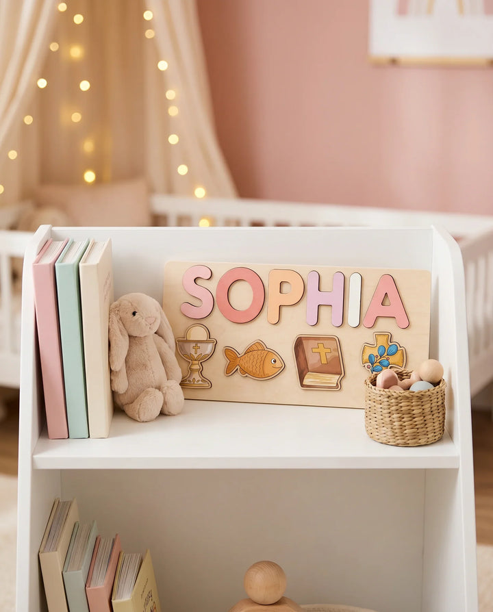 Schablone Holzpuzzle