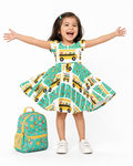 Vestido de bambú floral Tulipán vivaz