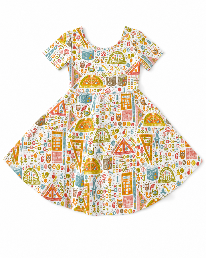 Whimsical Learning Village Bamboo Twirl Dress