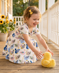 Vestido de bambú floral Tulipán vivaz