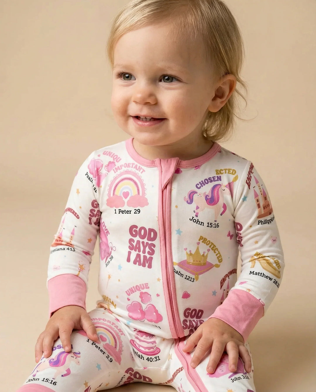 Gerippte Babykleidung mit individuellem Foto - Weich &amp; Skizzenhaft