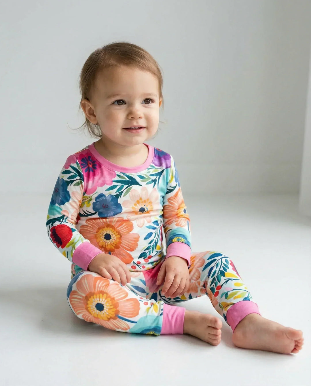 Secret Garden Bamboo Two Piece Pajama Set