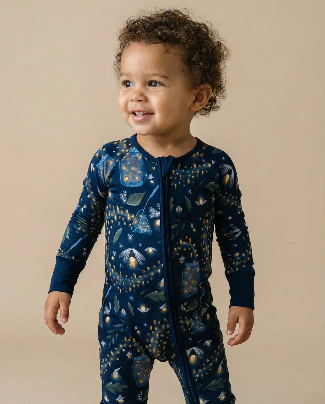 Catching Fireflies Bamboo Convertible Zippered Romper