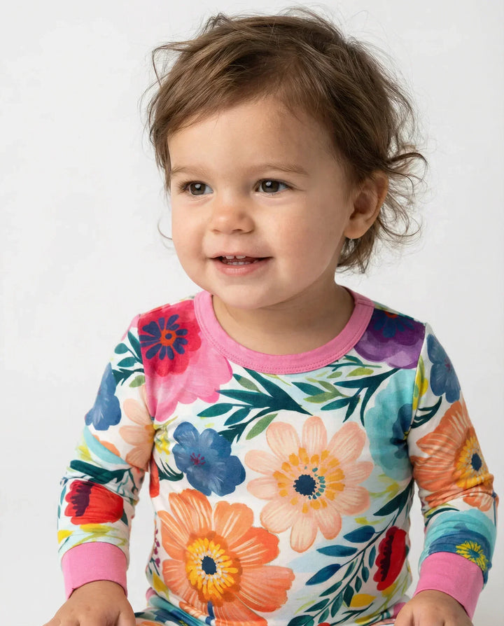 Secret Garden Bamboo Two Piece Pajama Set