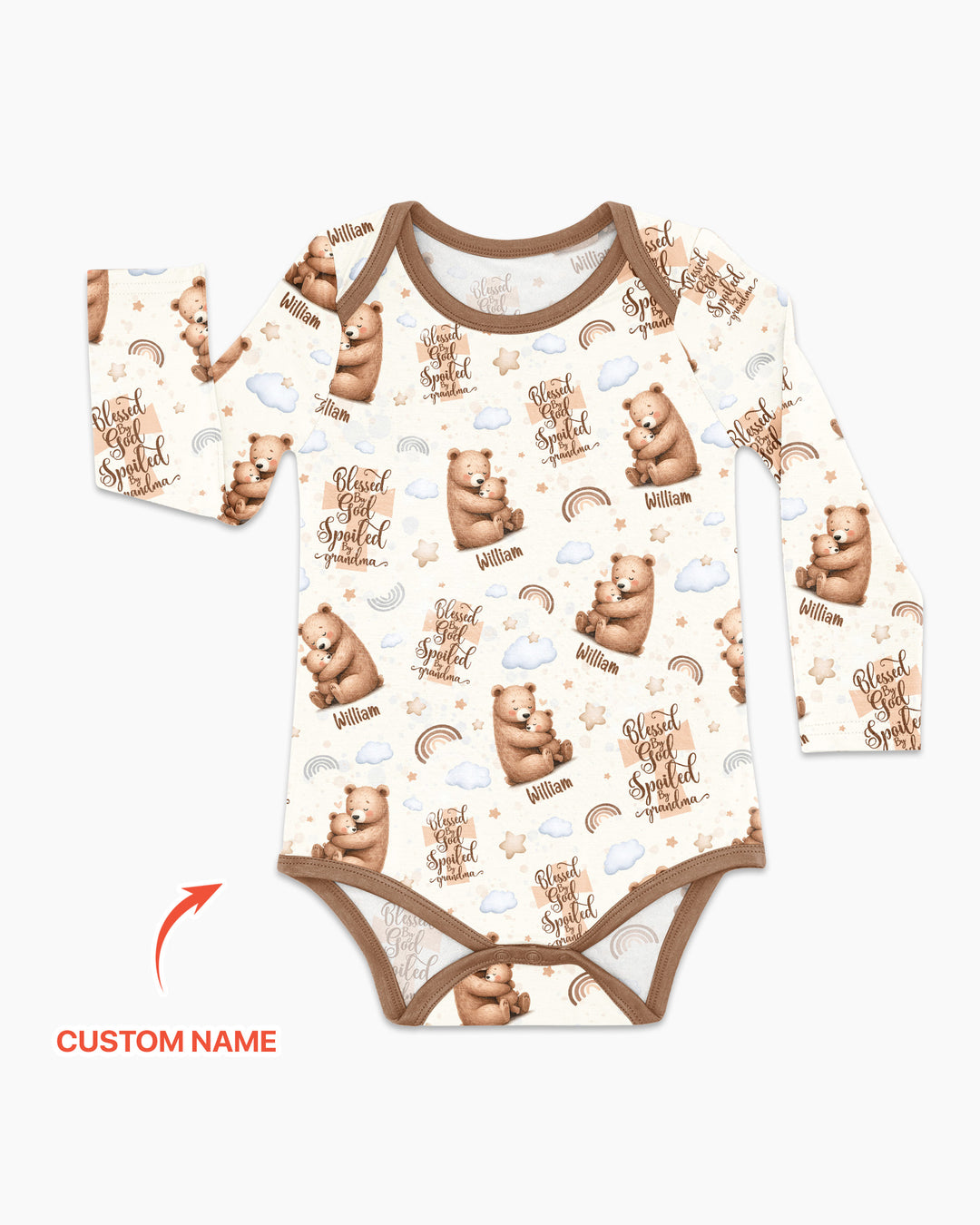 Body de bambú Plantilla PERSONALIZADA