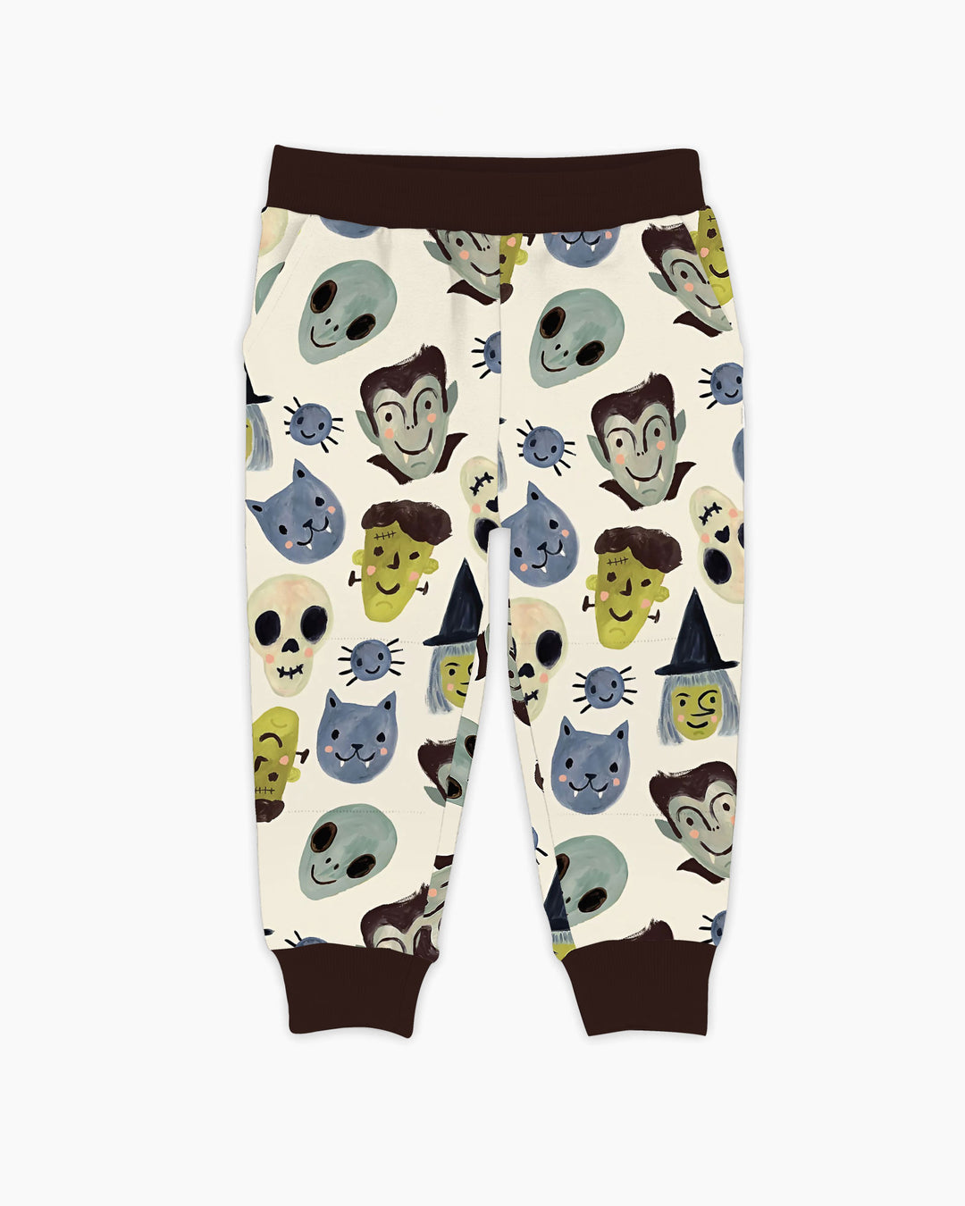Halloween Face Bamboo Jogger