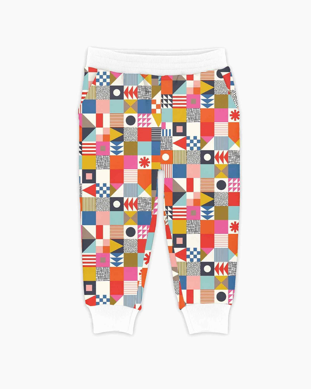 Playful Shapes Bamboo Jogger