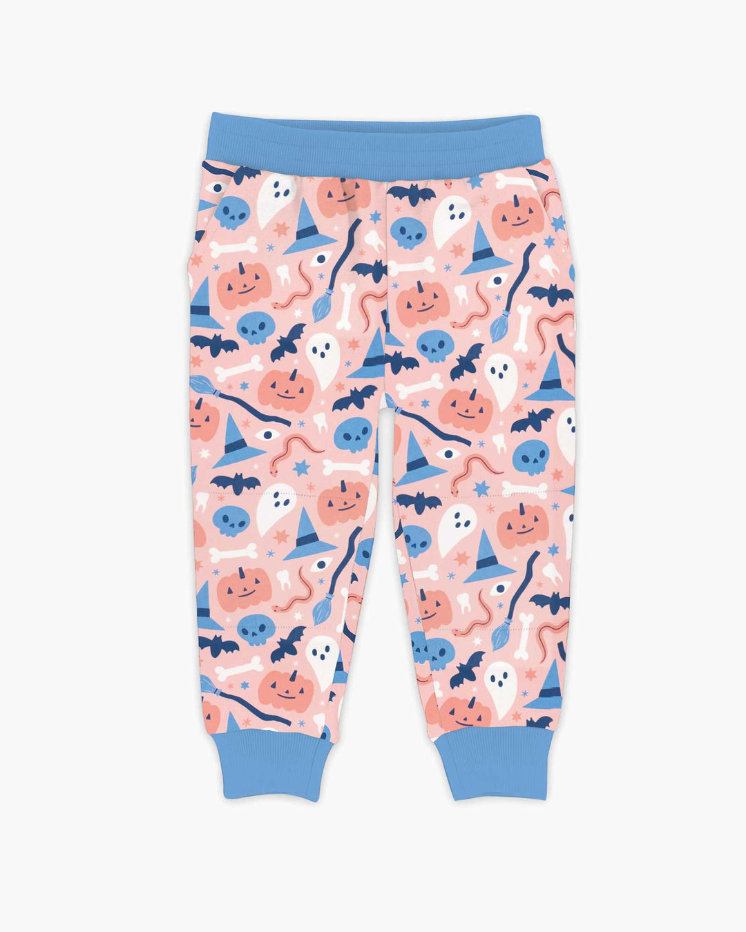 Pastel Pumpkins Skulls And Witch Craft Bamboo Jogger
