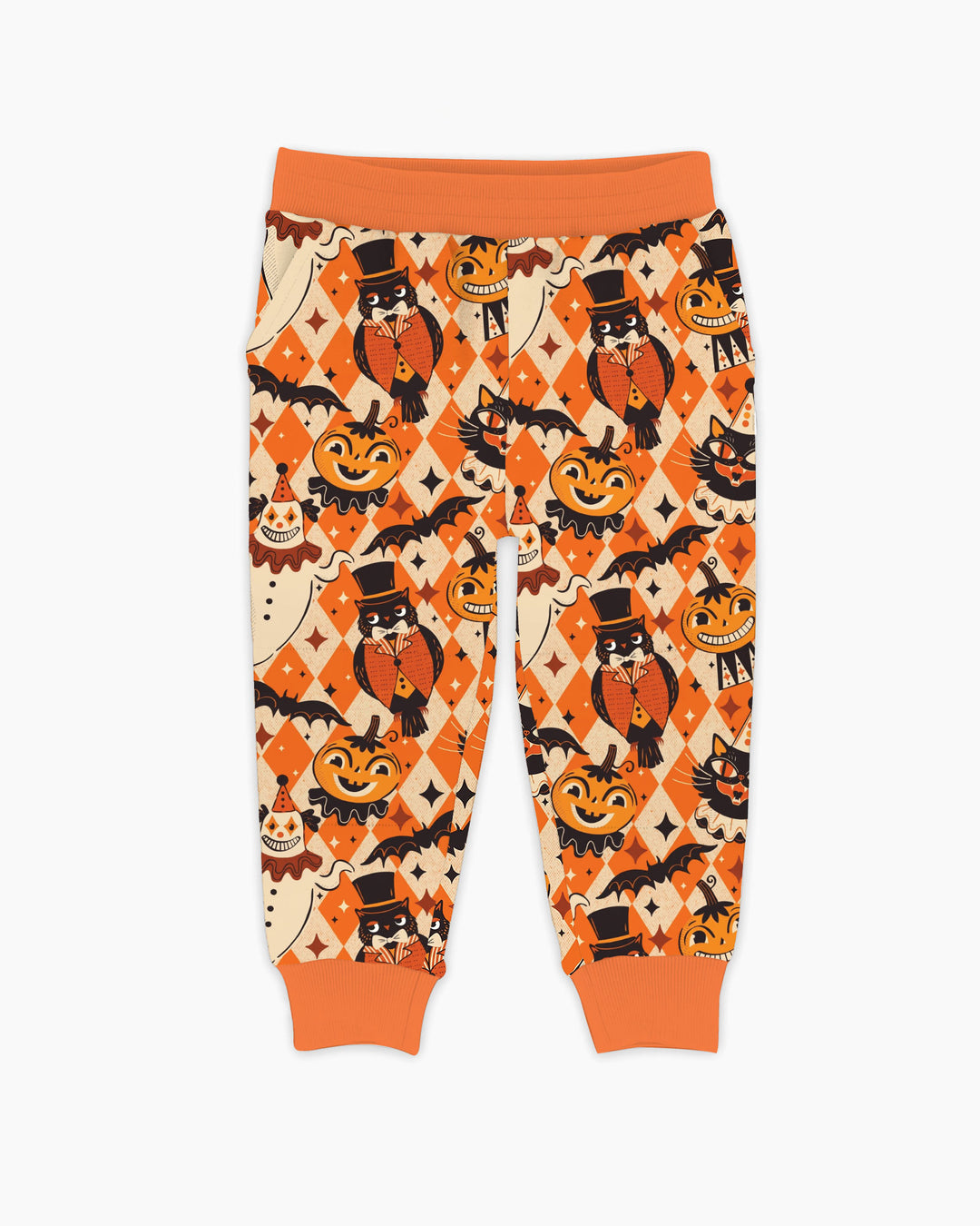 Vintage Halloween Carnival Bamboo Jogger