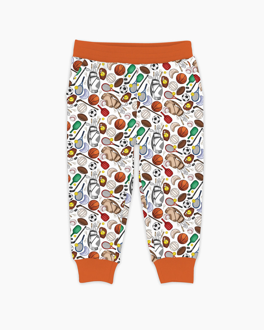 White Sports Equipment Bamboo Jogger