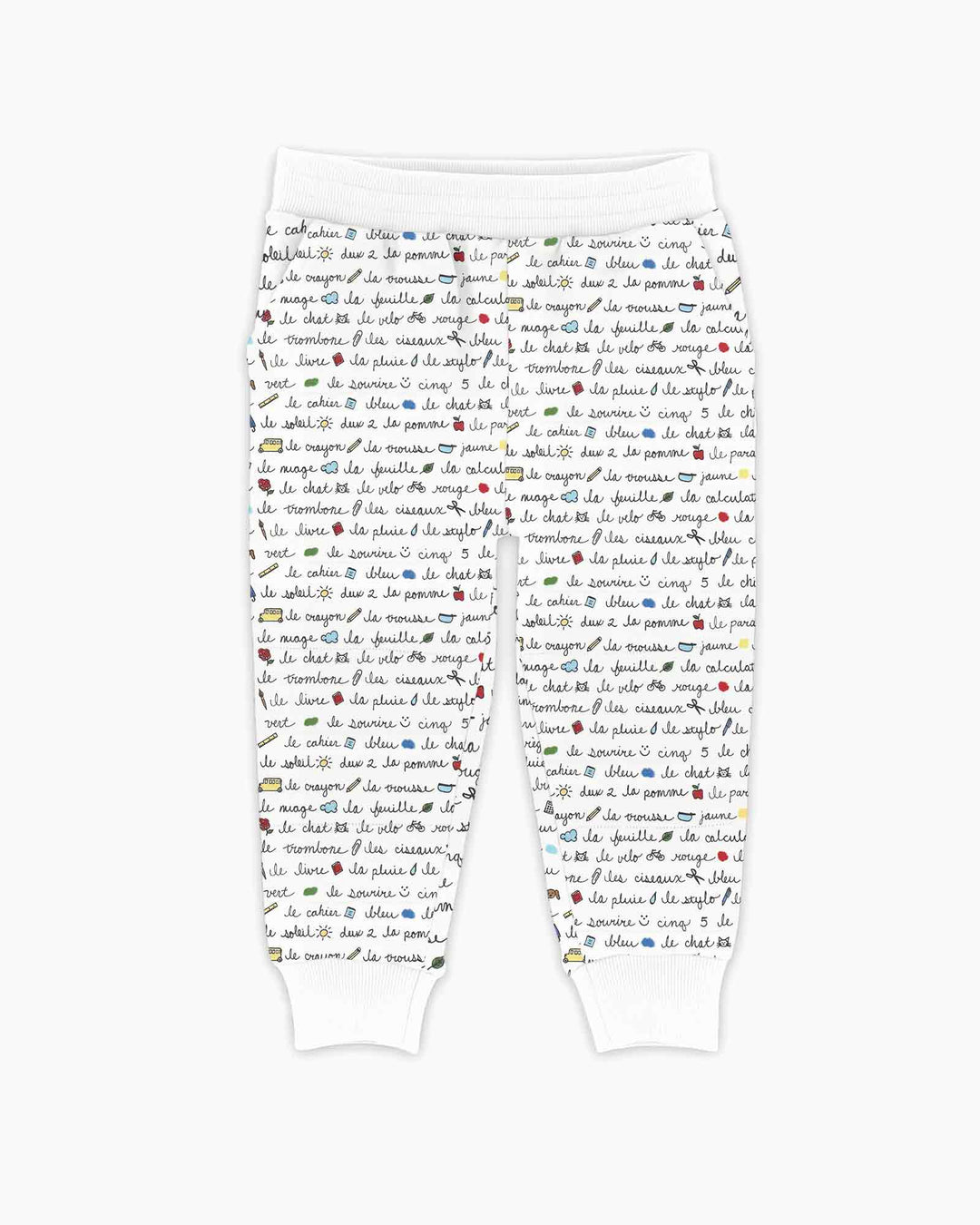 French Classroom Notes Bamboo Jogger