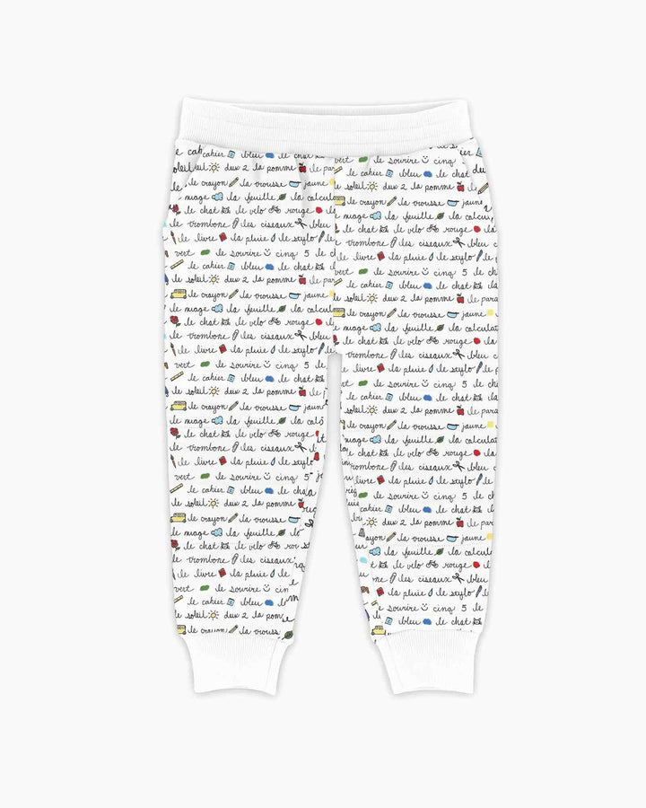 French Classroom Notes Bamboo Jogger