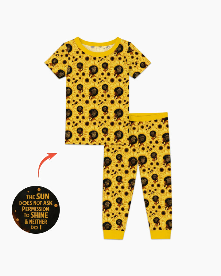 Sunflower Sunaya Bamboo Two Piece Short Sleeve Pajama Set