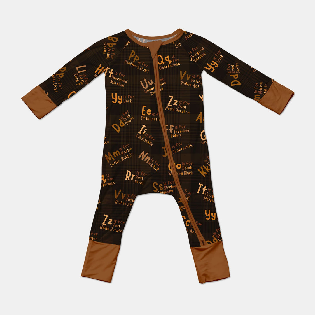 Black History Alphabet Convertible Zippy