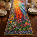 Warm Radiant Beauty Quilt Table Runner