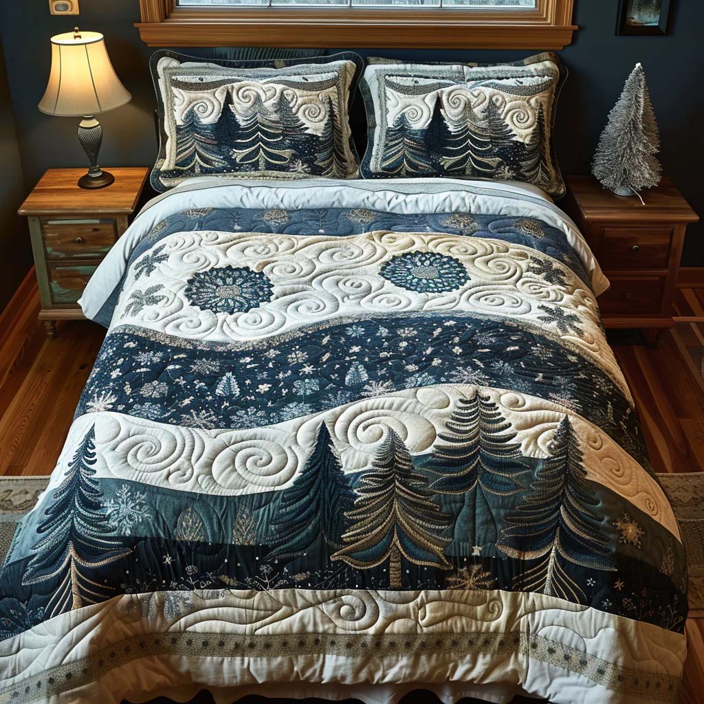 Wild Woodland Beauty Bamboo Quilt Bedding Set