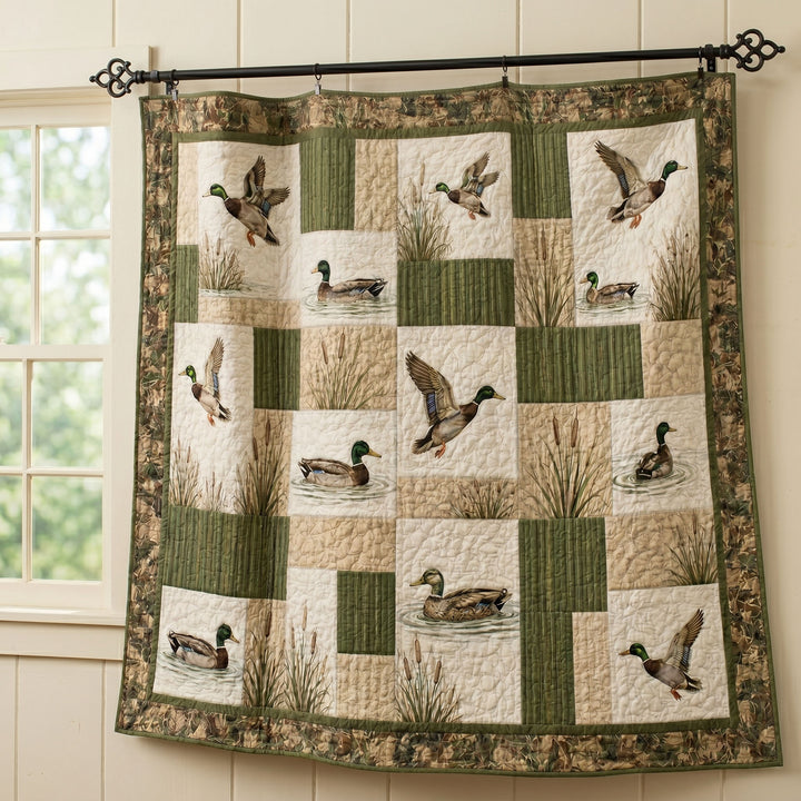 Woodland Wings Bamboo Quilt Blanket