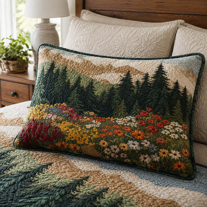 Woodland Bloom Bamboo Quilt Pillow Case