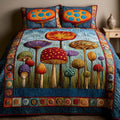 Woodland Bloom Bamboo Quilt Bedding Set