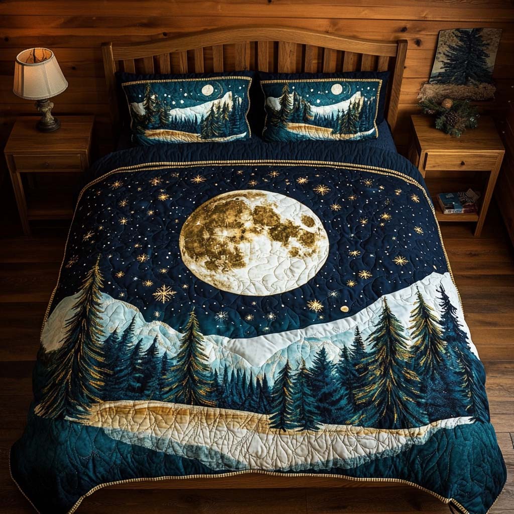 Woodland Dream Scene Bamboo Quilt Bedding Set