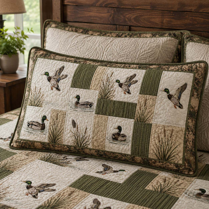 Woodland Wings Bamboo Quilt Pillow Case