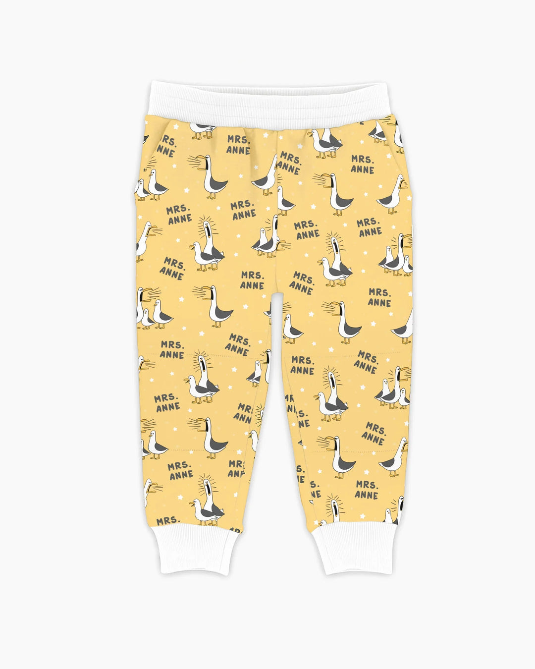 Custom Funny Seagulls Teacher Bamboo Jogger