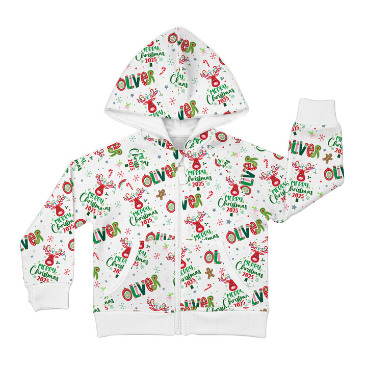 Custom Name "Whimsical Little Things"  Zip Hoodie