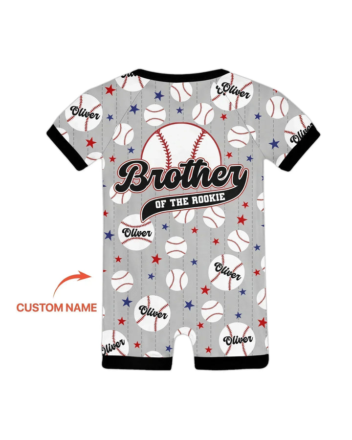 Custom Name Rookie of The Year Matching Bamboo Shorty Zippy