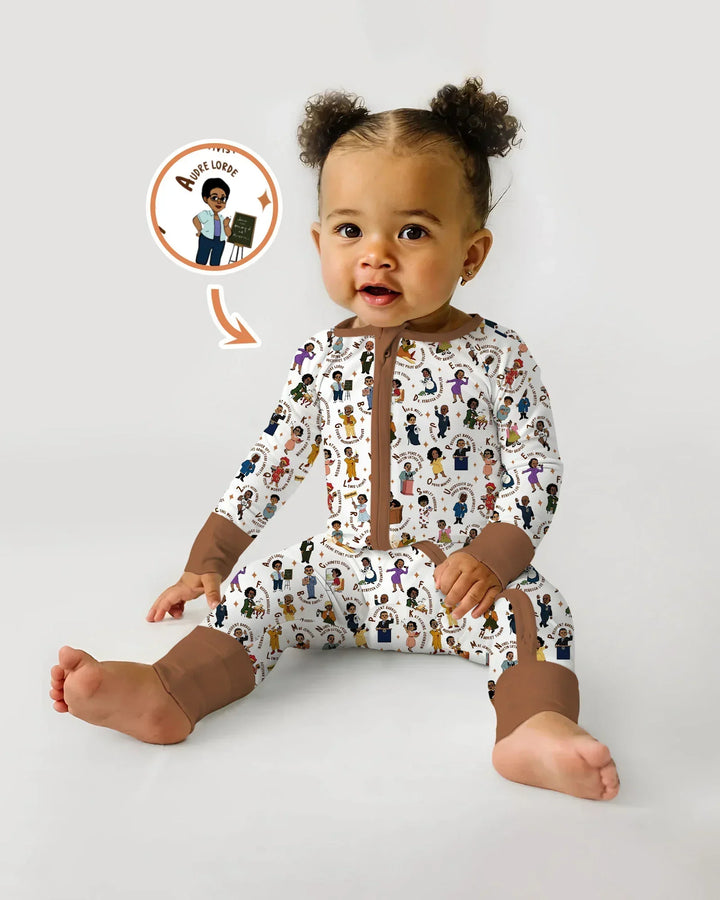 Black Legacy ABCs Family Matching Bamboo Convertible Zippy