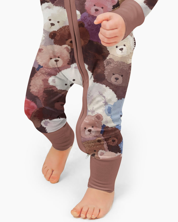 Teddy Bear Hug Jam Bamboo Convertible Zippy