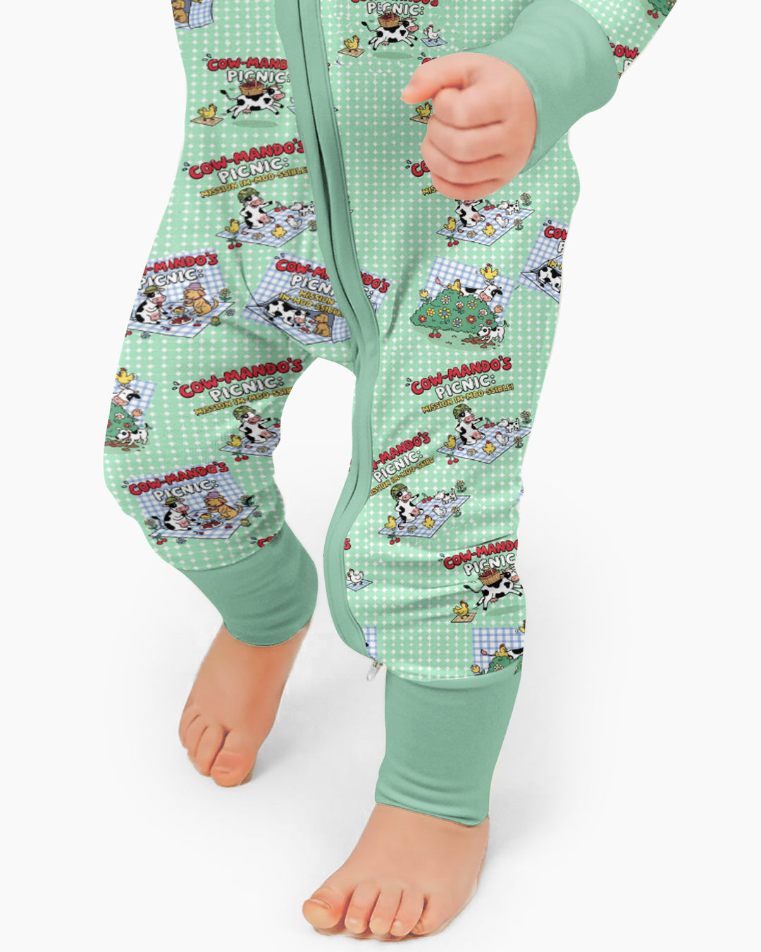 Mission Im-moo-sible Bamboo Convertible Zippy