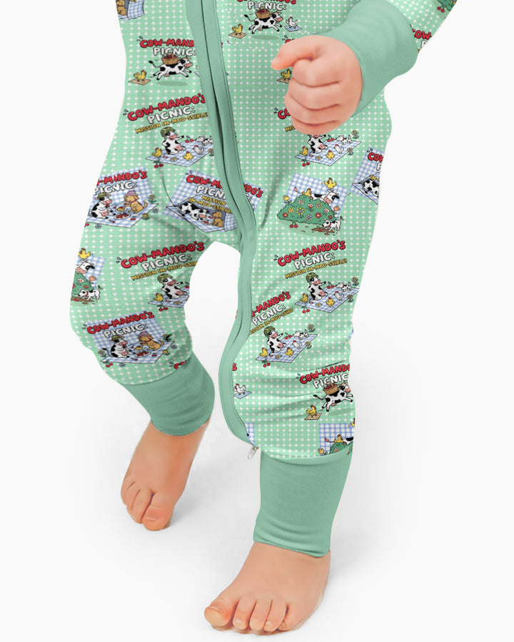 Mission Im-moo-sible Bamboo Convertible Zippy
