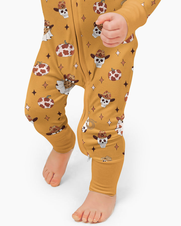 Howdy Spooky Cowboy Bamboo Convertible Zippy