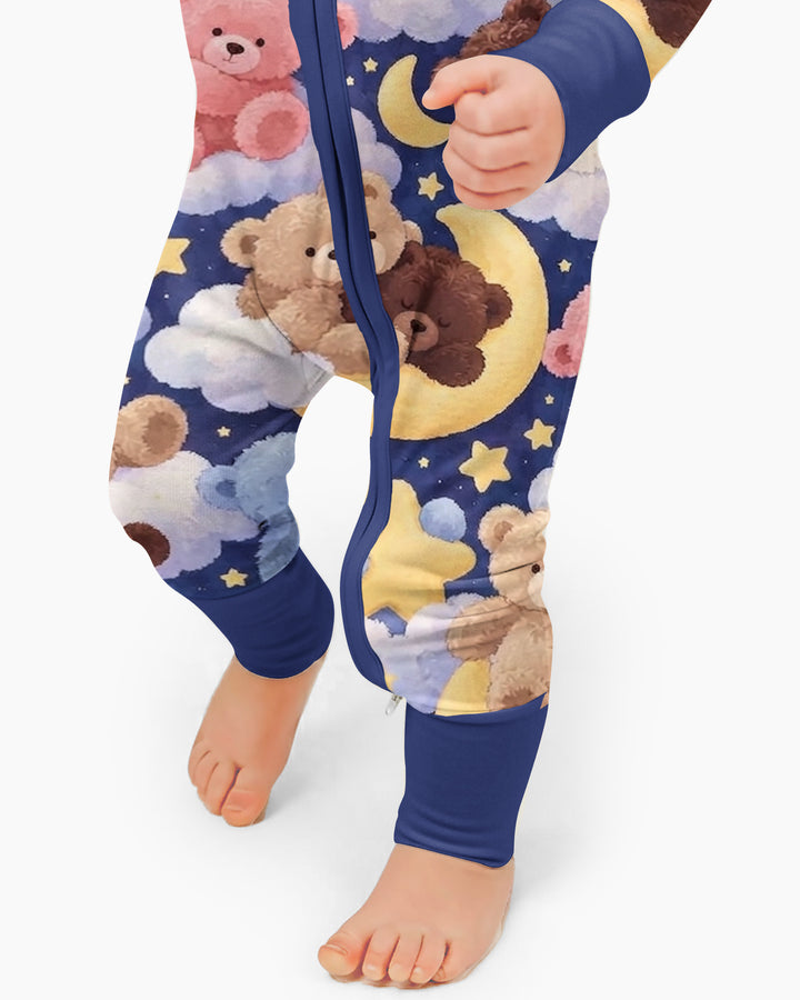 No Gravity Teddy Snooze Bamboo Convertible Zippy