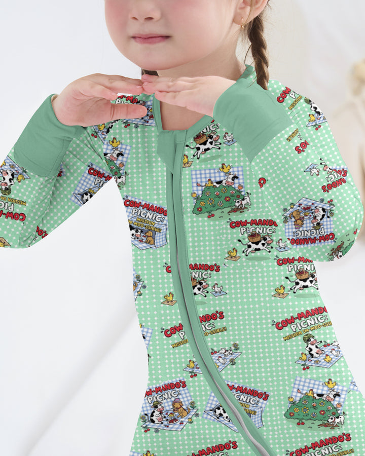 Mission Im-moo-sible Bamboo Convertible Zippy