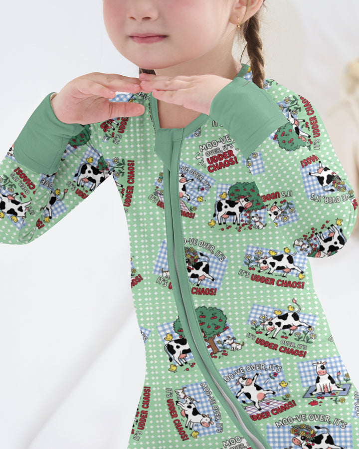 Udder Chaos Bamboo Convertible Zippy