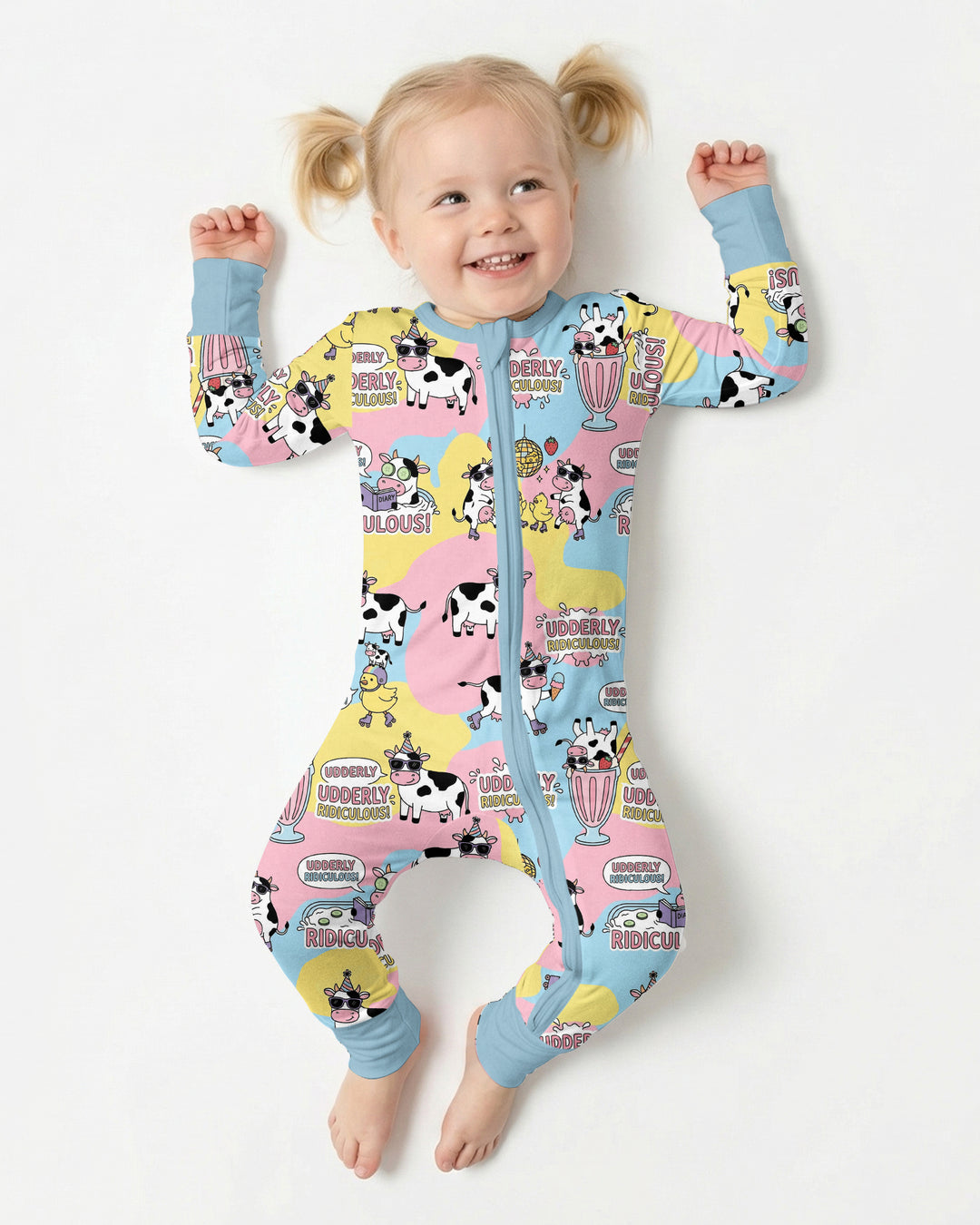 Too Ridiculous To Moo Bamboo Convertible Zippy