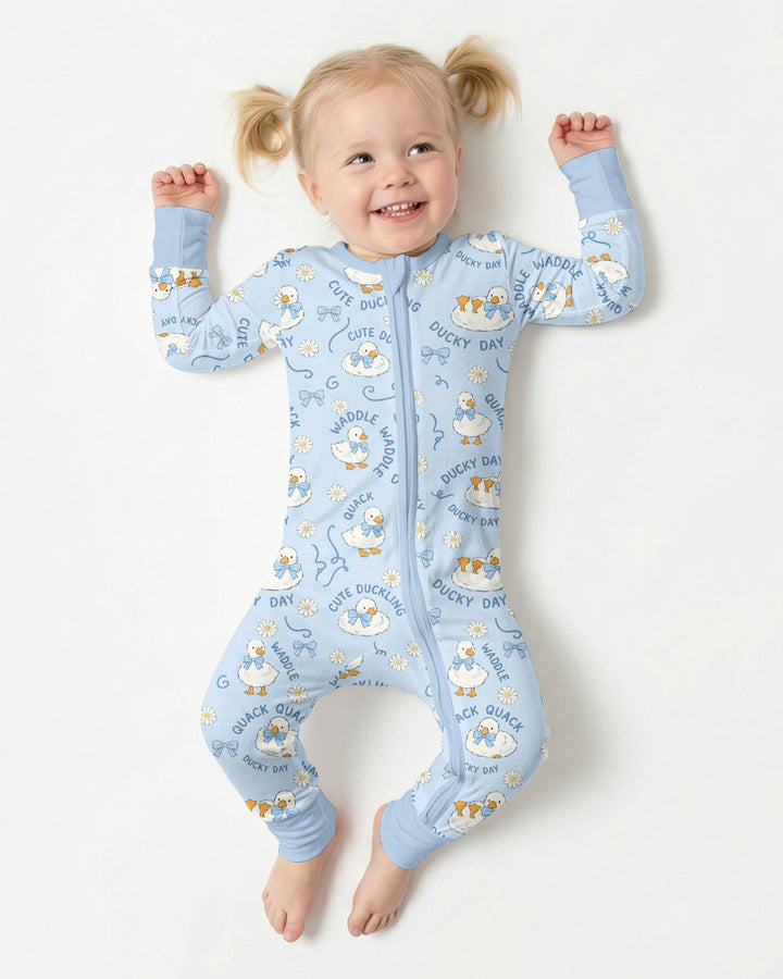 Happy Ducky Day Bamboo Convertible Zippy