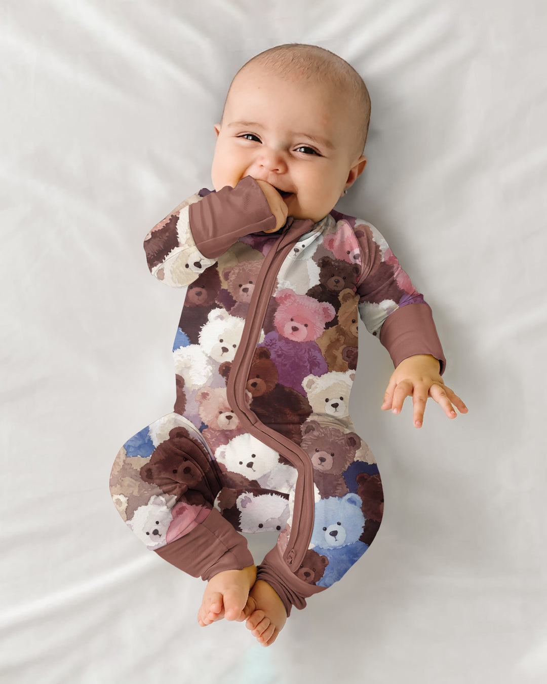Teddy Bear Hug Jam Bamboo Convertible Zippy
