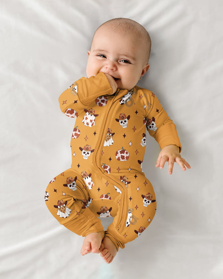 Howdy Spooky Cowboy Bamboo Convertible Zippy